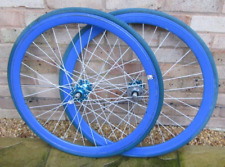 700c blue wheels for sale  BANBURY