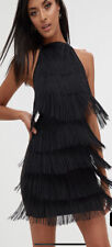 Black tassle flapper for sale  ASHFORD