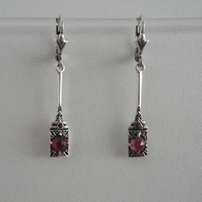 Granatschmuck granat hrringe gebraucht kaufen  Pforzheim