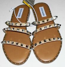 Novas sandálias cravejadas Steve Madden, bronzeado, LODL01S1, tamanhos 6 - 10 comprar usado  Enviando para Brazil
