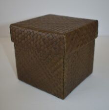 rattan bamboo storage box for sale  San Jose