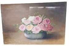 Huile toile bouquet d'occasion  Montélimar