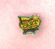 VINTAGE ~ SUPERMERCADO PUBLIX ~ OS CLIENTES SÃO REALMENTE ÓTIMOS PINBACK "CARRINHO", usado comprar usado  Enviando para Brazil