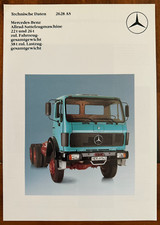 Prospekt 1986 mercedes gebraucht kaufen  Gerlingen