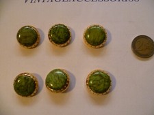 Bottoni resina verde usato Bottoni resina verde usato  Como