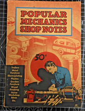 Vintage POPULAR MECHANICS Notas de Loja 1937 Guia de Trabalho Livro de Revistas  comprar usado  Enviando para Brazil