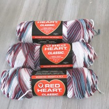 Skeins red heart for sale  Davenport