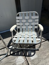 Vintage aluminum beach for sale  Stockton