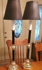 Beautiful pair candlestick for sale  Chadbourn