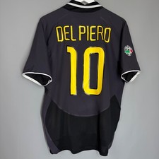 JUVENTUS ITÁLIA 2003/2004 TERCEIRA CAMISA DE FUTEBOL NIKE TAMANHO GG #10 DEL PIERO comprar usado  Enviando para Brazil