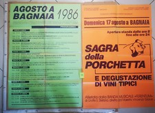 Manifesto viterbo bagnaia usato  Viterbo