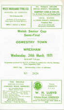 1970 welsh cup for sale  GLASGOW