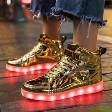 Usado, Sapatos infantis menino menina tênis infantil moda casual led iluminado botas douradas comprar usado Usado, Sapatos infantis menino menina tênis infantil moda casual led iluminado botas douradas comprar usado  Enviando para Brazil