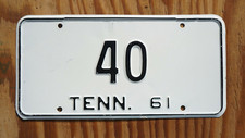 1961 tennessee license for sale  Boulder