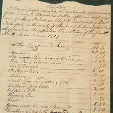 1819 antique handwritten for sale  Avondale