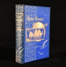 1898 Half Hours in the Holy Land Decorative Cloth Illustrated comprar usado  Enviando para Brazil