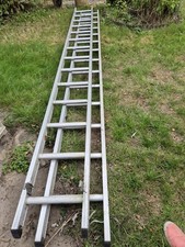 Aluminium ladder 2sections for sale  SANDHURST