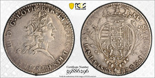 1745 TOSCANA FRANCESCO III PRATA 2 PAOLI KM-C5 PCGS MUITO BOM ESTADO DETALHES comprar usado  Enviando para Brazil