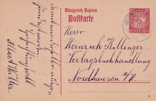 Königreich bayern 1919 gebraucht kaufen  Deutschland