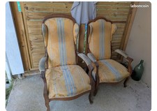 Paire fauteuils voltaire d'occasion  Mont-de-Marsan
