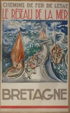 Affiche originale ancienne d'occasion  Plougonven