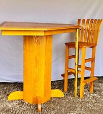 Oak pub table for sale  Fuquay Varina