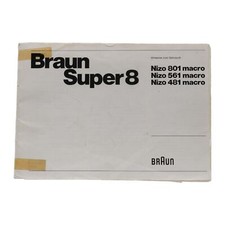 Braun super nizo gebraucht kaufen  Filderstadt