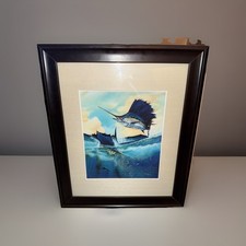 Roberto "Pasta" Pantaleo Islamorada Fine art Emoldurado Assinado Impressões Galeria Pronto! comprar usado  Enviando para Brazil