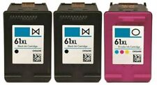 Cartuchos de tinta 3 peças HP 61XL preto e colorido para HP Deskjet 1000 1050 1051 2050 comprar usado  Enviando para Brazil