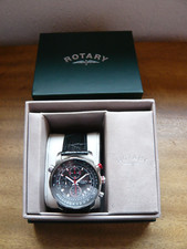 Rotary stahl chronograph gebraucht kaufen  Hamburg