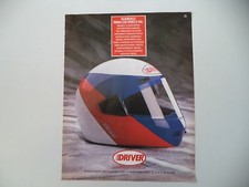 advertising Pubblicità 1989 CASCO HELMET DRIVER MIRAGE comprar usado  Enviando para Brazil