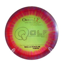 FLY GREEN DISC GOLF USADO 1ST RUN MILLENIUM ZÍPER TOP TINGIDO QUANTUM ORION LF 162g comprar usado  Enviando para Brazil