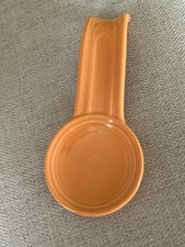 FIESTA Novo SPOON REST 8" Tangerina Laranja Fiestaware Colorido Lindo  comprar usado  Enviando para Brazil