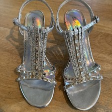 Womens silver slipper for sale  Kingwood