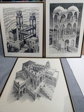 M.c escher prints for sale  SWINDON