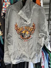 Moletom com capuz Ocean City Bike Week cinza com zíper feminino GG comprar usado  Enviando para Brazil