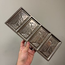 Molde de barra de chocolate judaico vintage Rosh Hashaná barra de doces chifre Shofar ano novo comprar usado  Enviando para Brazil