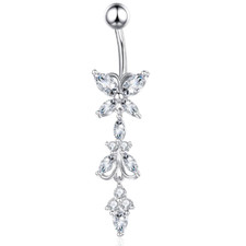 Belly bars navel for sale  CHESTERFIELD