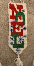 latch hook noel wall hanging for sale latch hook noel wall hanging for sale Aurora
