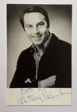 Anthony valentine handsigned for sale  KEIGHLEY