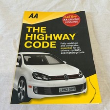 Highway code book for sale  MALVERN