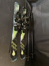 Esquis de neve Lucky Bums para iniciantes infantis com fixações ajustáveis, COM ARNÊS! comprar usado  Enviando para Brazil