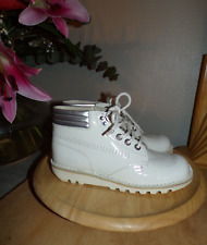 Kickers blanc laqué d'occasion  Saint-Vallier