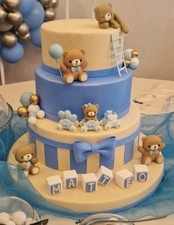 Torta scenografica orsetti usato  Fiumicino