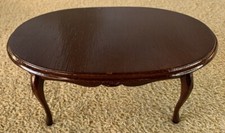 Mesa de jantar miniatura cereja para casa de bonecas móveis de madeira acabamento LEIA comprar usado  Enviando para Brazil