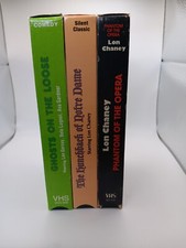 Phantom Of The Opera. Ghost On The Loose. And Hunchback Of Norte Dame  Vhs comprar usado  Enviando para Brazil