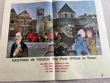 Post office poster for sale  CHESTER