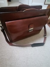 Jacob leather briefcase for sale  MARLOW