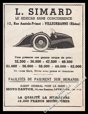 Publicité side simard d'occasion  Villeneuve-l'Archevêque