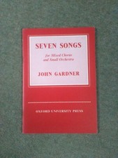 Gardner john seven for sale  SALISBURY